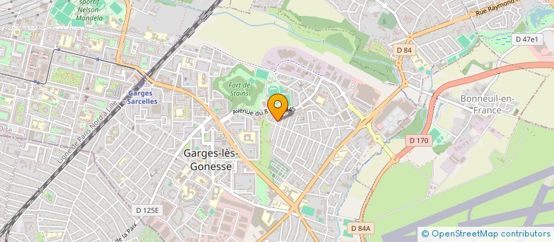 localisation de l'entreprise MONSIEUR NICOLAE CARSTINA  GARGES-LES-GONESSE