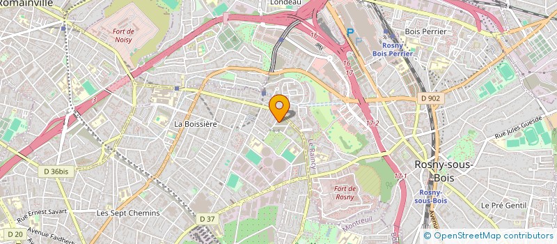 localisation de l'entreprise MONSIEUR NICOLAE CIRPACI  MONTREUIL