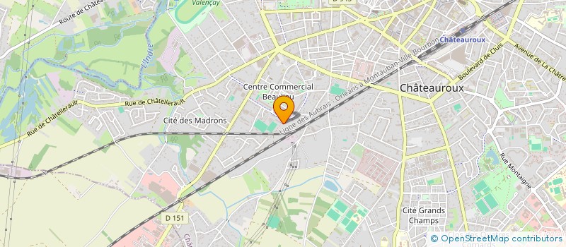 localisation de l'entreprise MONSIEUR NICOLAE CIURAR à CHATEAUROUX
