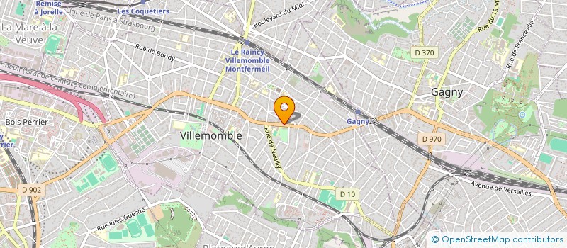 localisation de l'entreprise MONSIEUR NICOLAE CLAUDIU SLAV à VILLEMOMBLE