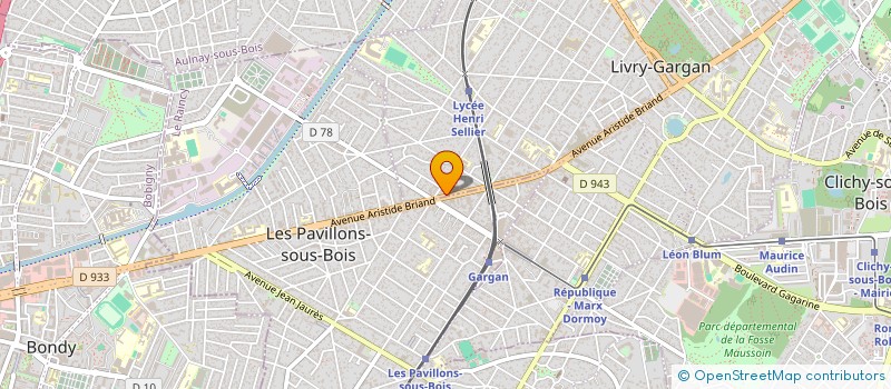 localisation de l'entreprise MONSIEUR NICOLAE CRISTEA  LIVRY-GARGAN