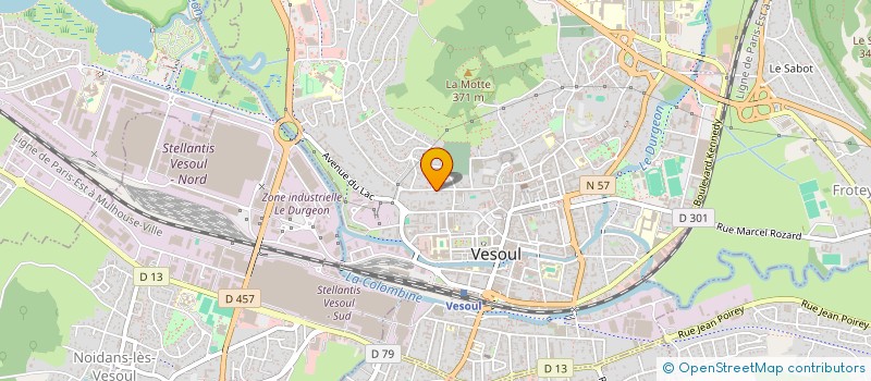 localisation de l'entreprise MONSIEUR NICOLAE-CRISTIAN AVRAM  VESOUL