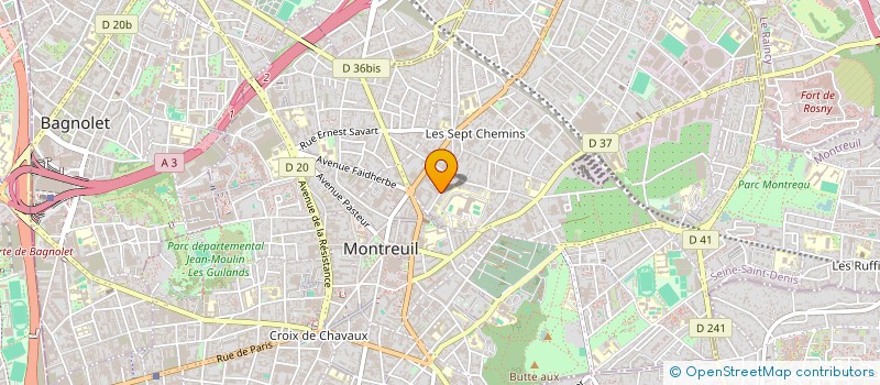 localisation de l'entreprise MONSIEUR NICOLAE CRISTIAN NASCU à MONTREUIL