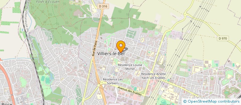 localisation de l'entreprise MONSIEUR NICOLAE CROITORU  VILLIERS-LE-BEL