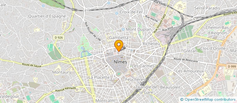 localisation de l'entreprise MONSIEUR NICOLAE-DANIEL RUJAN  NIMES