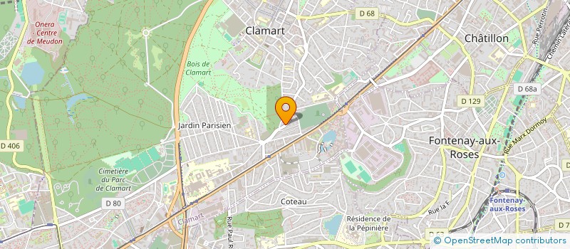 localisation de l'entreprise MONSIEUR NICOLAE DOMENTE à CLAMART