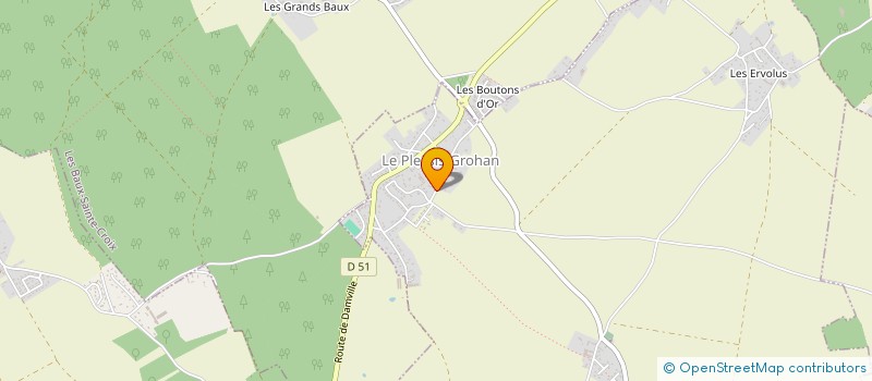 localisation de l'entreprise MONSIEUR NICOLAE DRAGUTA  LE PLESSIS-GROHAN