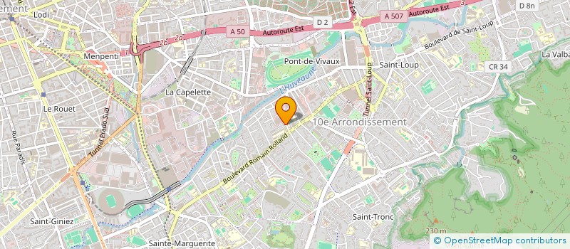 localisation de l'entreprise MONSIEUR NICOLAE FRATESCU à MARSEILLE
