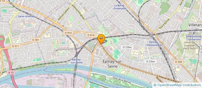 localisation de l'entreprise MONSIEUR NICOLAE GRIZA à EPINAY-SUR-SEINE