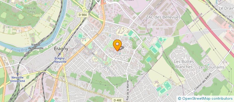 localisation de l'entreprise MONSIEUR NICOLAE IANCIU  ERAGNY