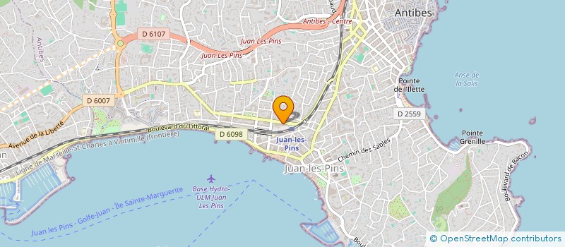 localisation de l'entreprise MONSIEUR NICOLAE-LUCIAN GOGEA à ANTIBES