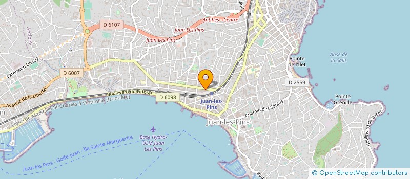 localisation de l'entreprise MONSIEUR NICOLAE-LUCIEN GOGEA à ANTIBES
