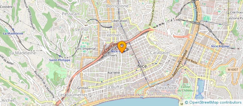 localisation de l'entreprise MONSIEUR NICOLAE LUNGU  NICE