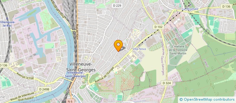 localisation de l'entreprise MONSIEUR NICOLAE MANOLI  VILLENEUVE-SAINT-GEORGES