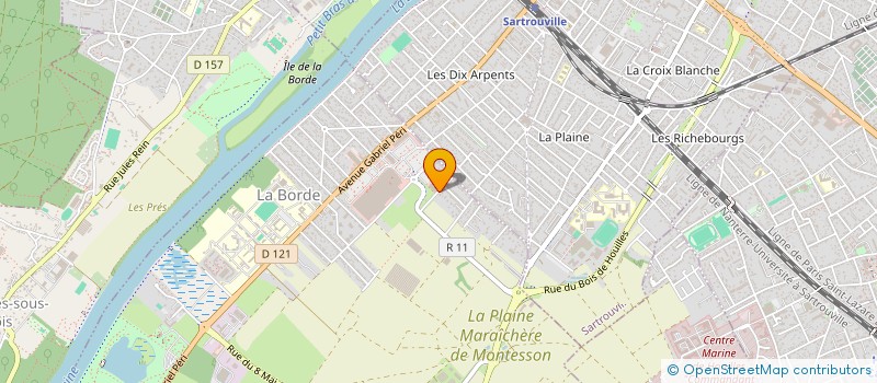 localisation de l'entreprise MONSIEUR NICOLAE-MARIAN BUDA  MONTESSON