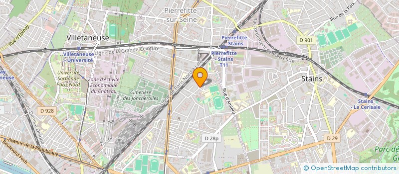 localisation de l'entreprise MONSIEUR NICOLAE MIRCEA FEDORCA à PIERREFITTE-SUR-SEINE