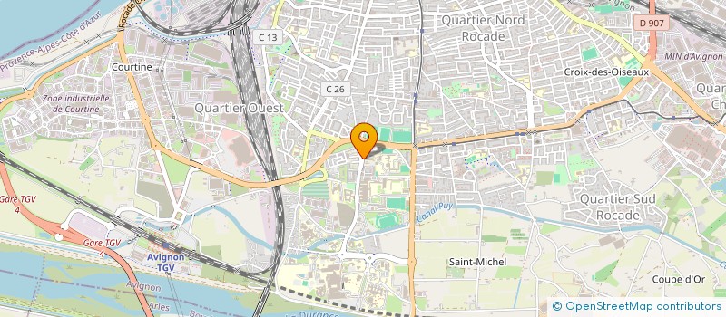 localisation de l'entreprise MONSIEUR NICOLAE NARCIS MICA  AVIGNON