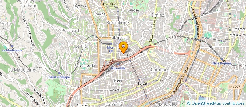 localisation de l'entreprise MONSIEUR NICOLAE NAVIN  NICE