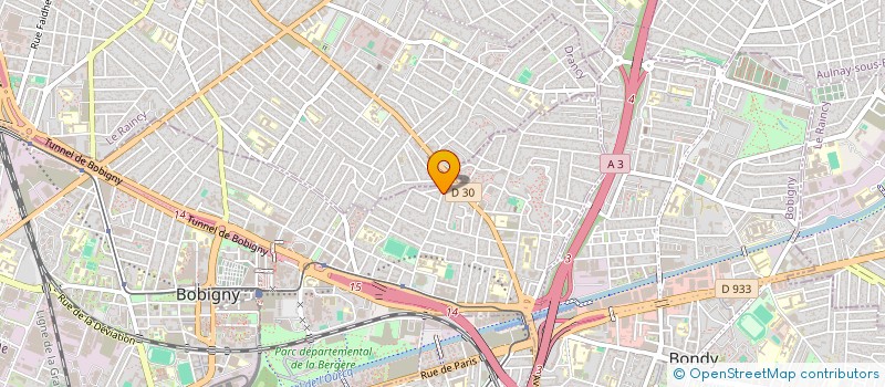 localisation de l'entreprise MONSIEUR NICOLAE ONOFRAS  BOBIGNY