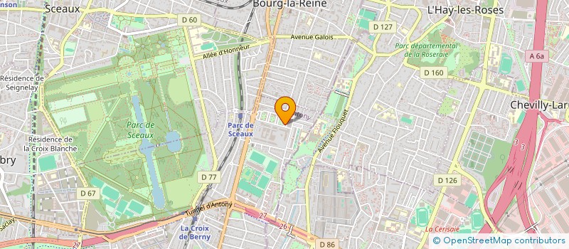 localisation de l'entreprise MONSIEUR NICOLAE POPARCEA à ANTONY