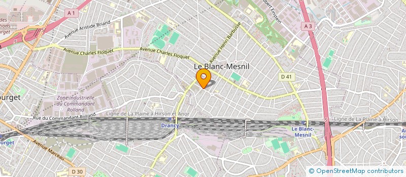 localisation de l'entreprise MONSIEUR NICOLAE PURICE à LE BLANC-MESNIL