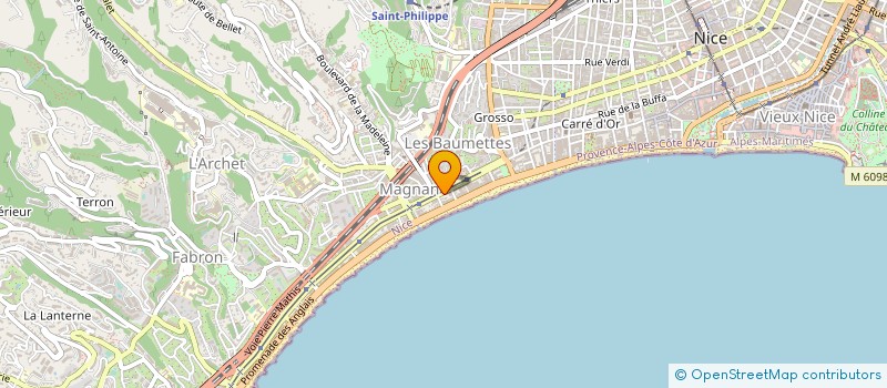 localisation de l'entreprise MONSIEUR NICOLAE PUTIN à NICE