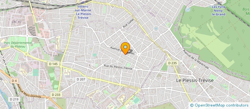 localisation de l'entreprise MONSIEUR NICOLAE RAD à CHAMPIGNY-SUR-MARNE