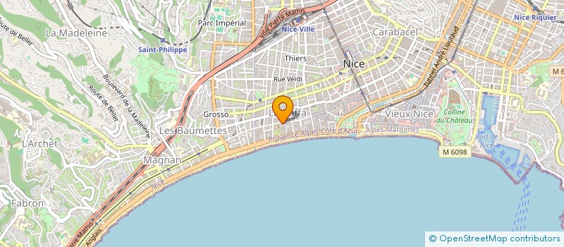 localisation de l'entreprise MONSIEUR NICOLAE RAZLOG à NICE