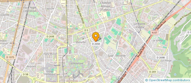 localisation de l'entreprise MONSIEUR NICOLAE RUMUNA  GRENOBLE