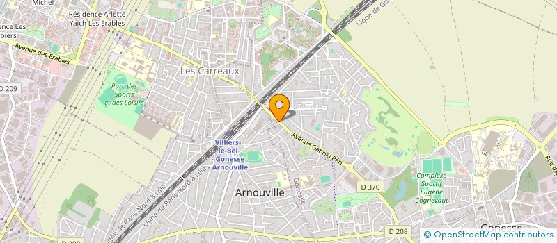 localisation de l'entreprise MONSIEUR NICOLAE STATNEI à GONESSE