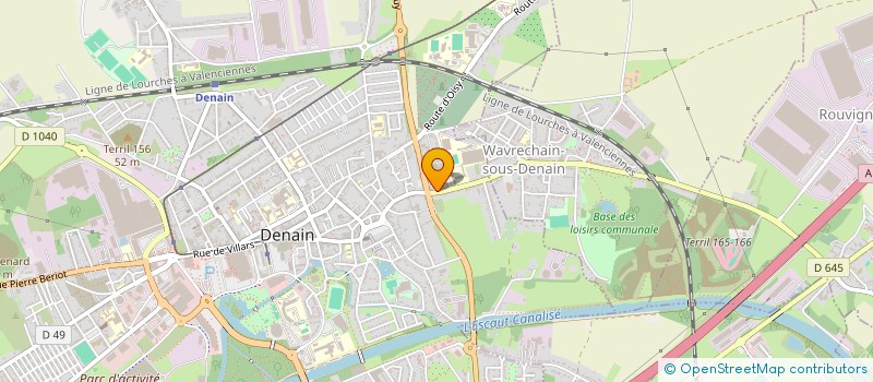 localisation de l'entreprise MONSIEUR NICOLAE STEFAN  DENAIN