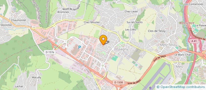 localisation de l'entreprise MONSIEUR NICOLAE STEFAN à EPAGNY METZ-TESSY