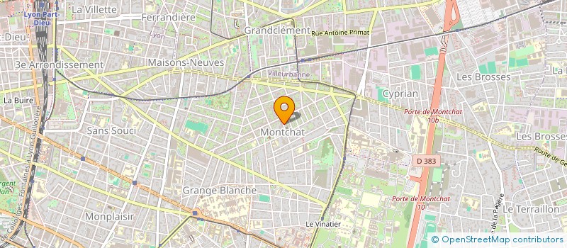 localisation de l'entreprise MONSIEUR NICOLAE SZOCS  LYON