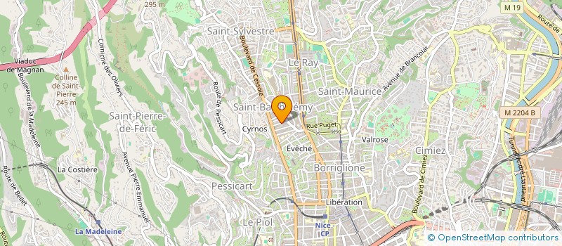 localisation de l'entreprise MONSIEUR NICOLAE TABACARU  NICE