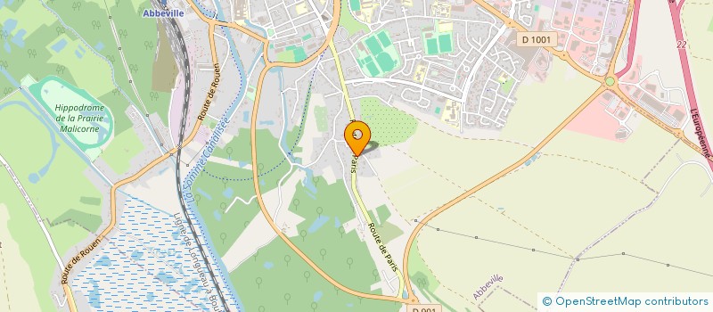 localisation de l'entreprise MONSIEUR NICOLAE TIBULAC  ABBEVILLE