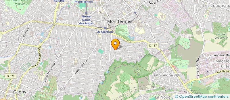 localisation de l'entreprise MONSIEUR NICOLAI CABANCEA  MONTFERMEIL