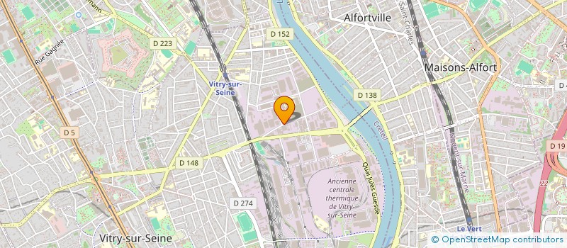 localisation de l'entreprise MONSIEUR NICOLAI GRIGORET  VITRY-SUR-SEINE