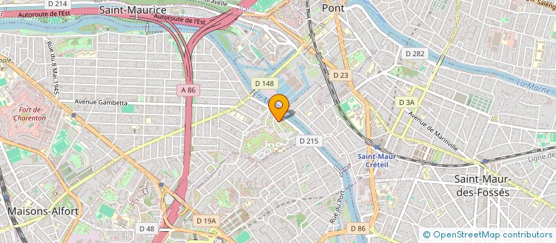 localisation de l'entreprise MONSIEUR NICOLAI LAMI  MAISONS-ALFORT