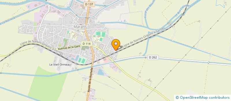 localisation de l'entreprise MONSIEUR NICOLAI SANTONJA  MARANS