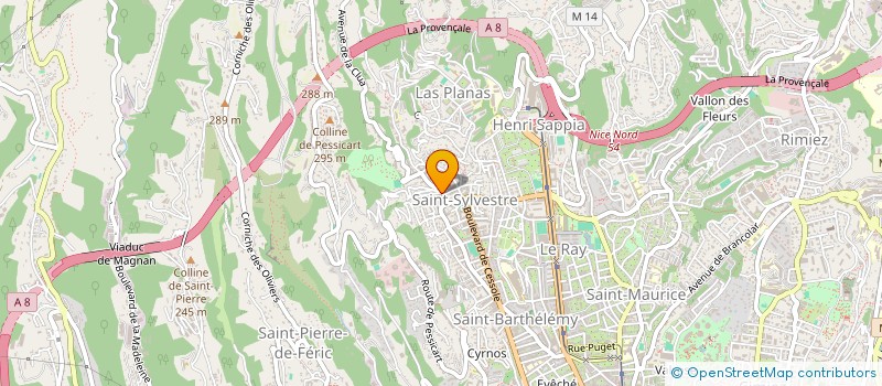 localisation de l'entreprise MONSIEUR NICOLAI SIMINEL à NICE