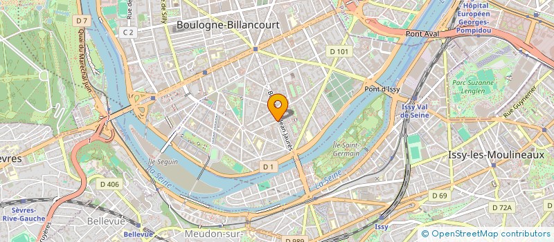 localisation de l'entreprise MONSIEUR NICOLAI SVAICIUC à BOULOGNE-BILLANCOURT