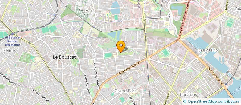 localisation de l'entreprise MONSIEUR NICOLAI TINTIUC  LE BOUSCAT