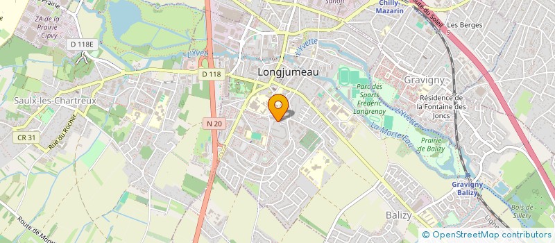 localisation de l'entreprise MONSIEUR NICOLAI TURCAN  LONGJUMEAU