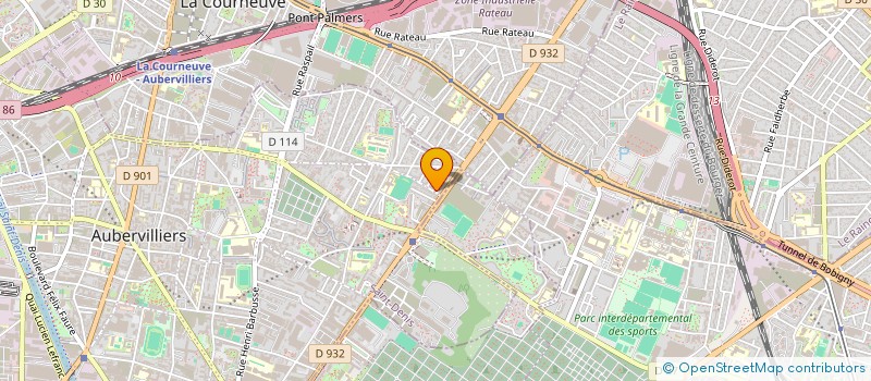 localisation de l'entreprise MONSIEUR NICOLAI ZASLAVSCHII  AUBERVILLIERS