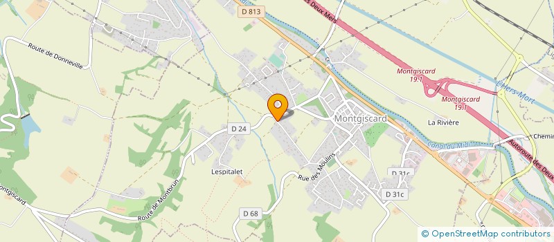 localisation de l'entreprise MONSIEUR NICOLAS ABADJIAN  MONTGISCARD