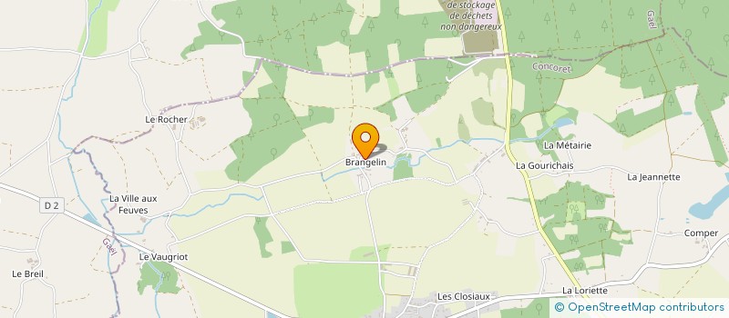 localisation de l'entreprise MONSIEUR NICOLAS ABES  CONCORET