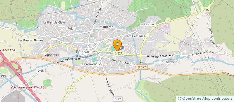 localisation de l'entreprise MONSIEUR NICOLAS ABRY  PELISSANNE