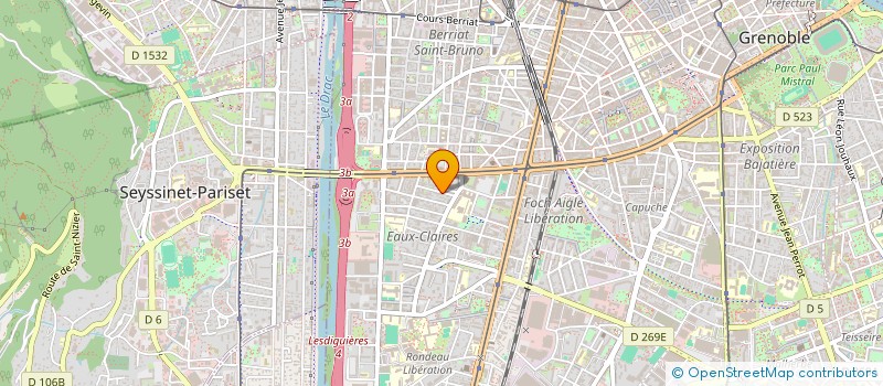 localisation de l'entreprise MONSIEUR NICOLAS ACCORSO à GRENOBLE