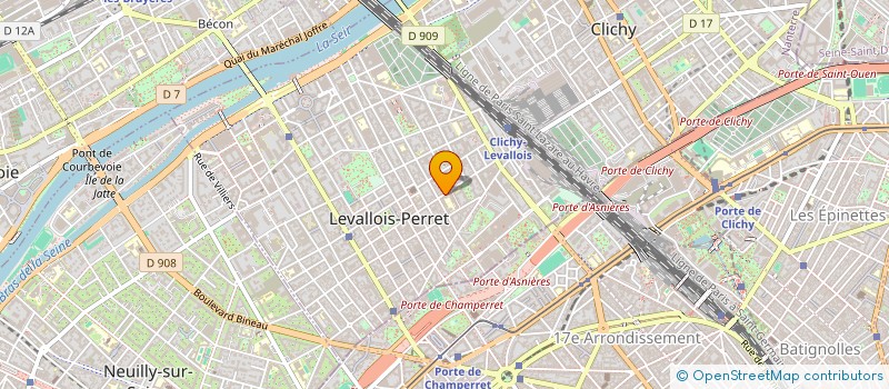 localisation de l'entreprise MONSIEUR NICOLAS ADAM à LEVALLOIS-PERRET
