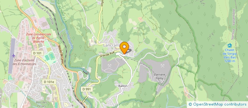 localisation de l'entreprise MONSIEUR NICOLAS ADELE à VALSERHONE